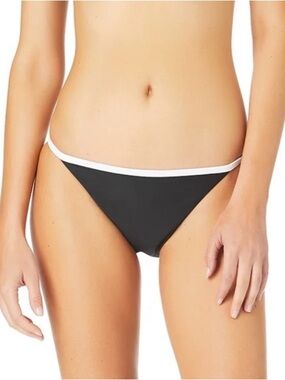U.S. Polo Assn. Women's Fire Island Sport Swimsuit Bikini Bottoms Small